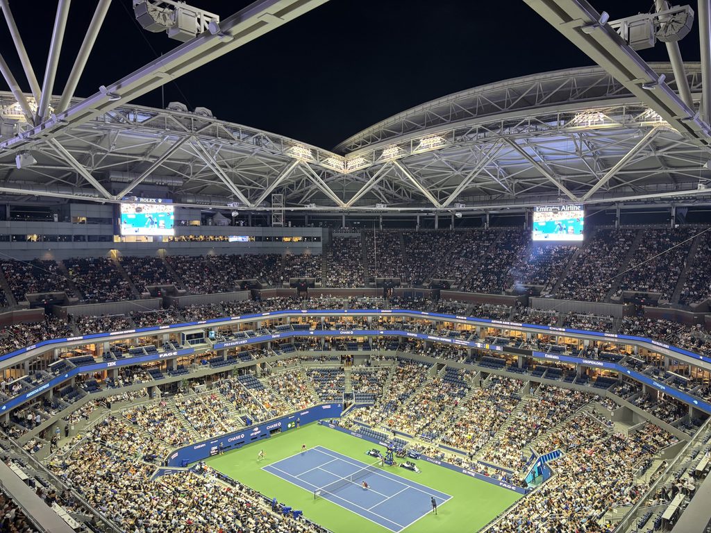 View from the US Open